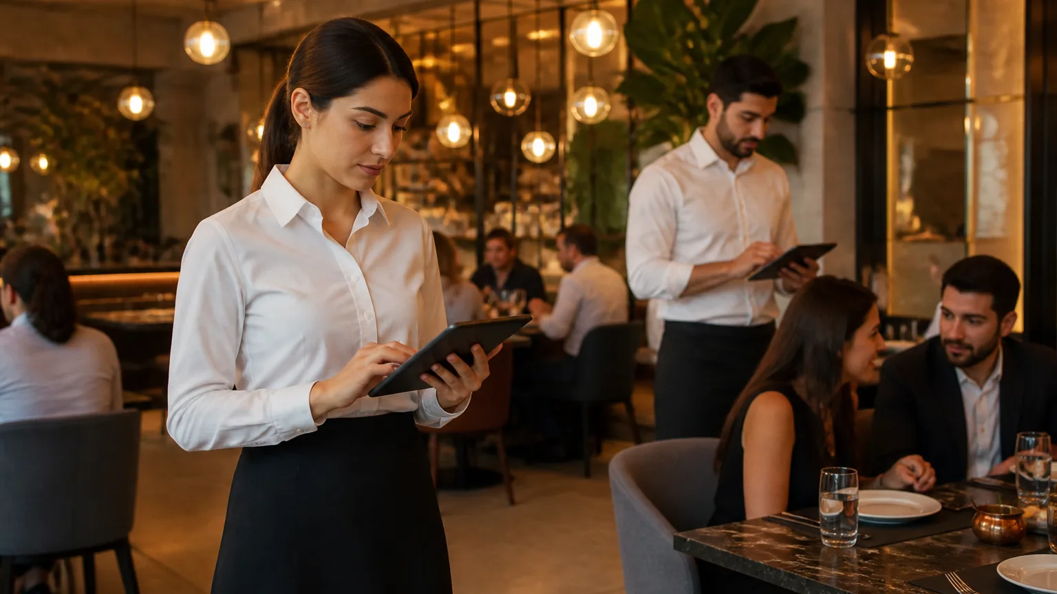 Türk restoranında dijital menü ve karekod sistemleri