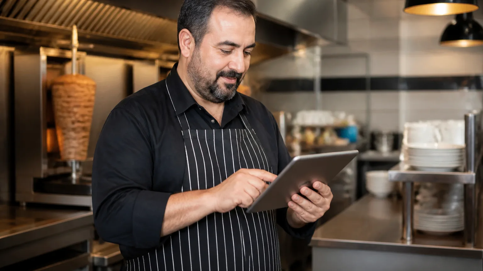 Türk restoran işletmecisi online siparişleri yönetiyor