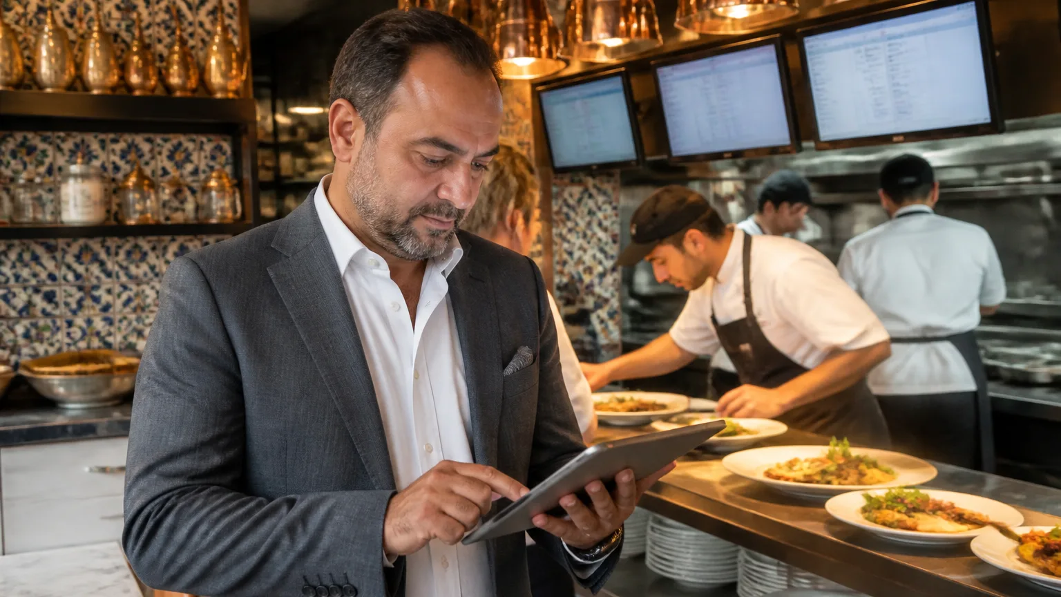 Restoran işletmecisi ve teknolojik çözümler