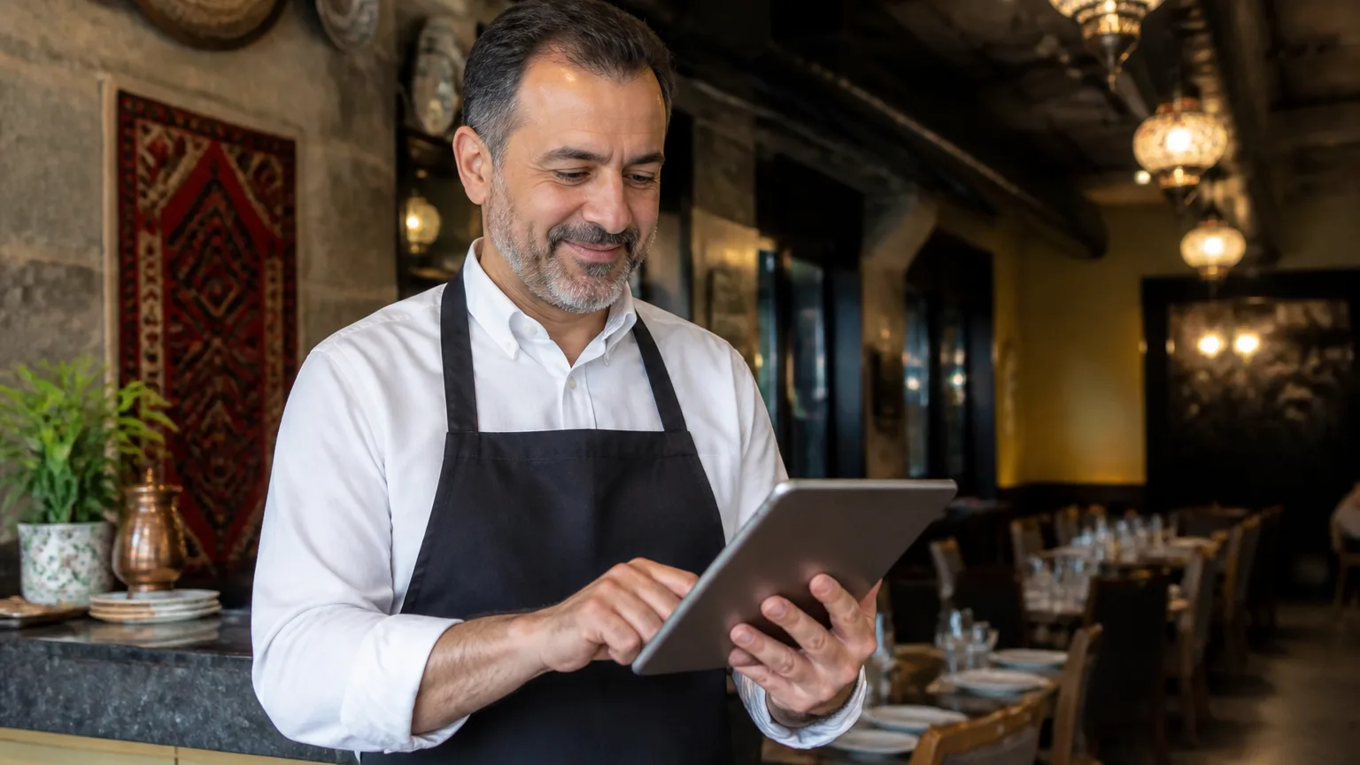 Türk restoran işletmecisinin rezervasyon sistemini kullanması